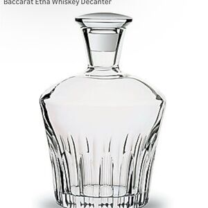 NWOT Baccarat Crystal Etna Whiskey 🥃 Decanter
